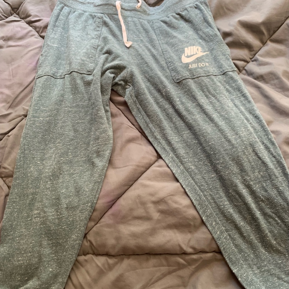 Two pairs of Nike cropped joggers - super comfy!!